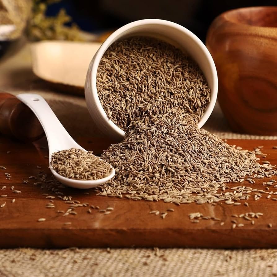 Whole cumin seeds